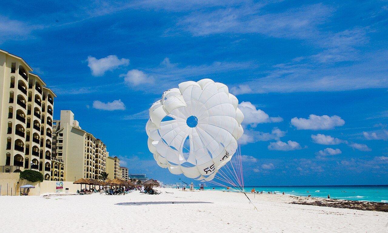 Beachfront resort in the Cancun Hotel Zone