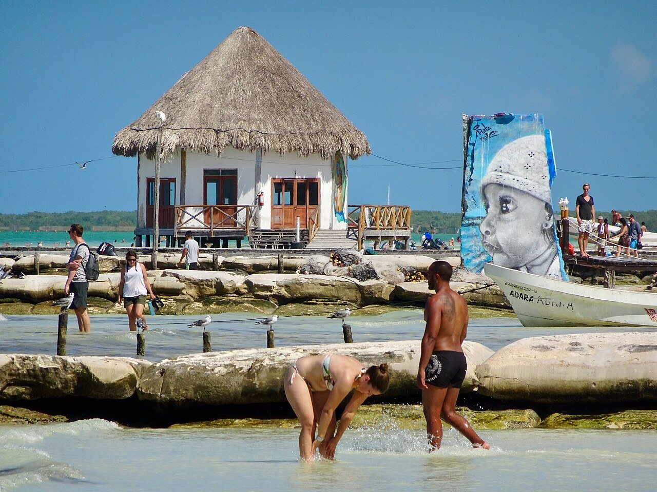 Beach on Holbox Island, Quintana Roo, Mexico