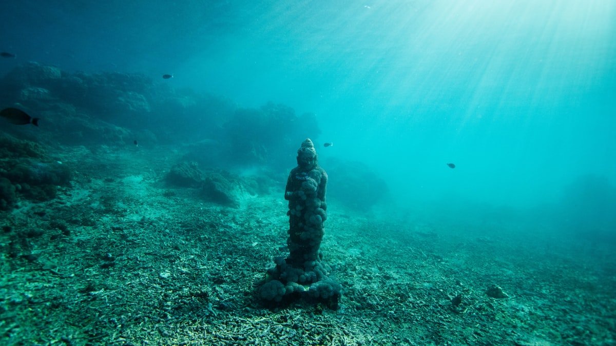 MUSA underwater museum sculpture near Cancun