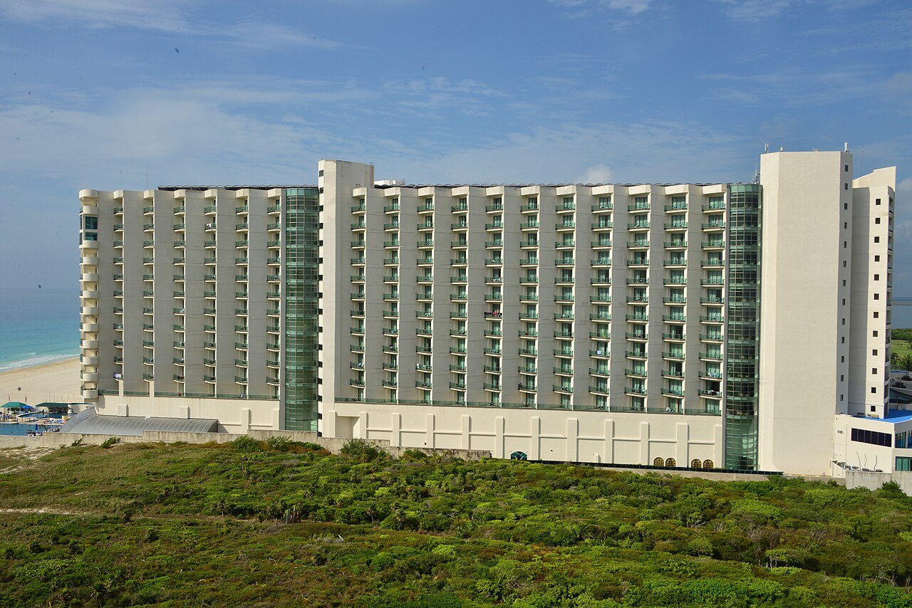Waterfront in the Zona Hotelera of Cancun