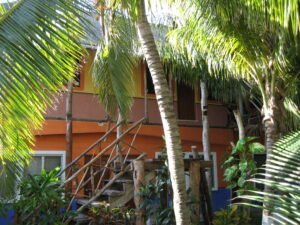 Beachfront scenery in the Costa Mujeres corridor near Punta Sam